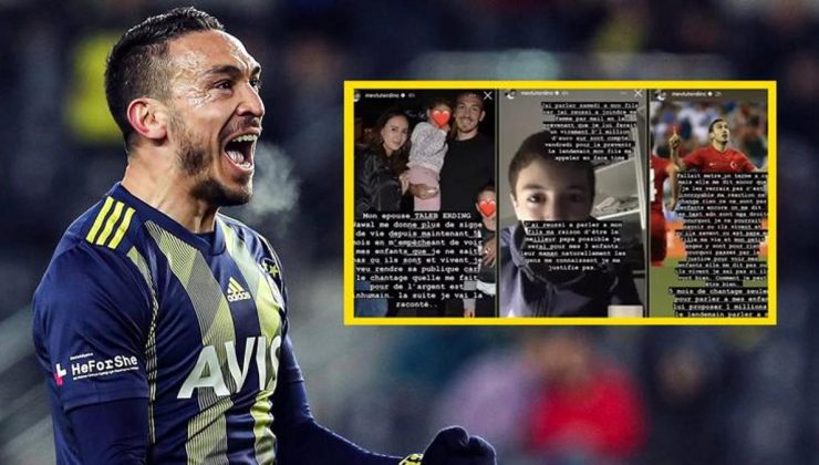 Eski Fenerbahçeli futbolcu Mevlüt Erdinç'ten eşine şantaj suçlaması! "1 milyon Euro yatıracağımı söyledim…"