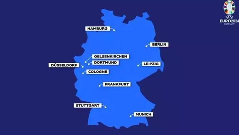 Euro 2024 Türkiyenin rakipleri ve maçları belli oldu Almanya Euro 2024 Avrupa Futbol Şampiyonası grupları ve maçları