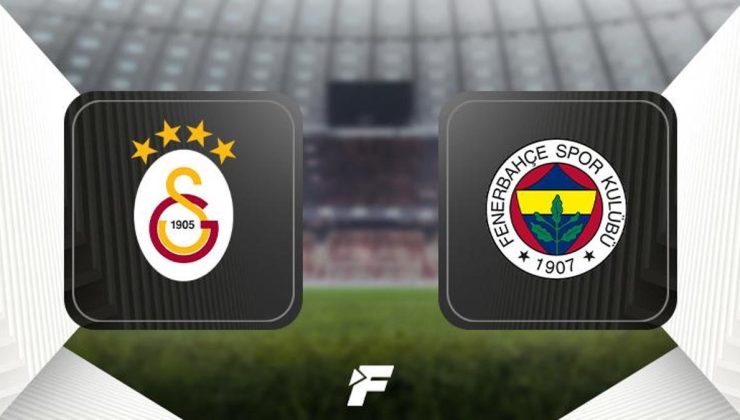 Galatasaray – Fenerbahçe maçı saat kaçta hangi kanalda? (Muhtemel 11'ler)