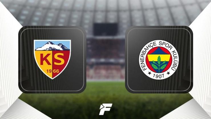 Kayserispor – Fenerbahçe maçı ne zaman, saat kaçta ve hangi kanalda? (Muhtemel 11'ler)