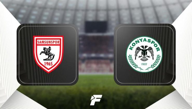 Samsunspor – Konyaspor maçı canlı