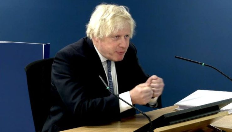 Boris Johnson appears emotional as he recalls COVID hospital stay