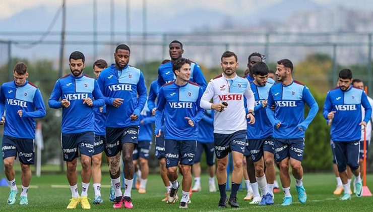 Trabzonspor'da Gaziantep FK maçı öncesi 10 eksik! İşte açıklanan kadro…