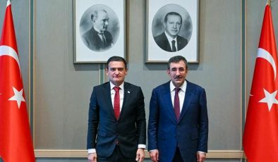 İçişleri Bakanı Dursun Oğuz, Cevdet Yılmaz ile görüştü