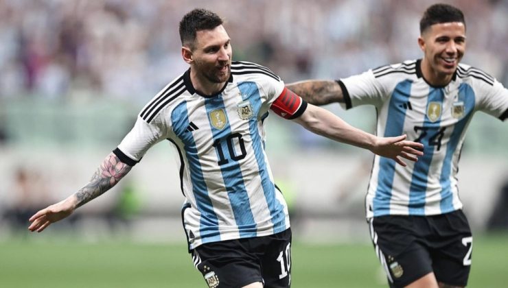 Messi tepkisi nedeniyle Arjantin’in Çin’deki maçı iptal edildi
