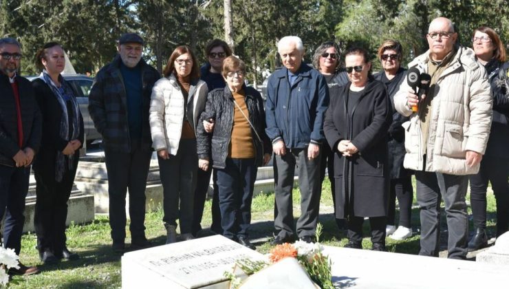 Burhan Nalbantoğlu mezarı başında anıldı