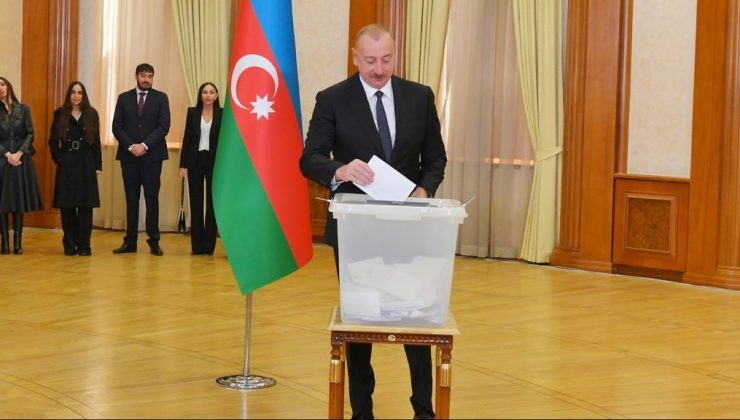Aliyev, ana muhalefetin boykot ettiği seçimi kazandı: Tatar’dan tebrik mesajı