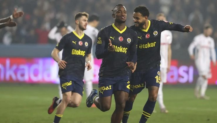 Fenerbahçe, Türkiye Kupası’nda çeyrek finale çıktı