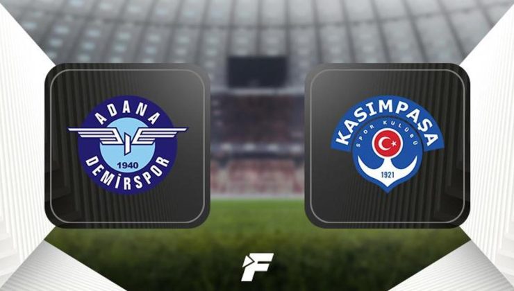 Adana Demirspor – Kasımpaşa maçı ne zaman, saat kaçta ve hangi kanalda?