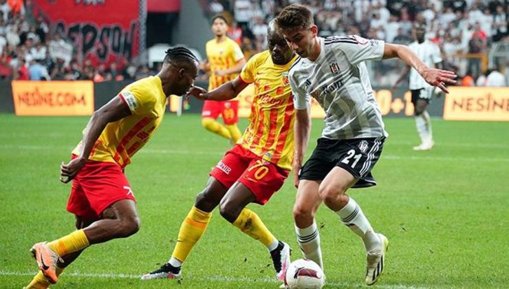 Beşiktaş'ın Kayserispor kadrosu açıklandı! Muçi ve Al Musrati kadroda