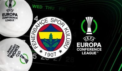 SON DAKİKA- UEFA Konferans Ligi'nde kura çekimi yapıldı! Fenerbahçe'nin rakibi belli oldu