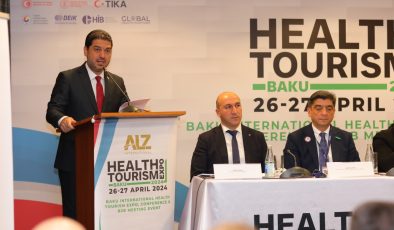 Savaşan, “Health Tourism Expo-Bakü” açılışında KKTC’yi temsilen konuşma yaptı