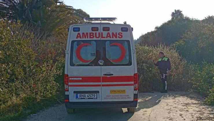 Girne’de ambulans hırsızlığı