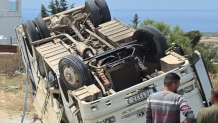 Yenierenköy’de okul otobüsü devrildi… Çok sayıda yaralı var