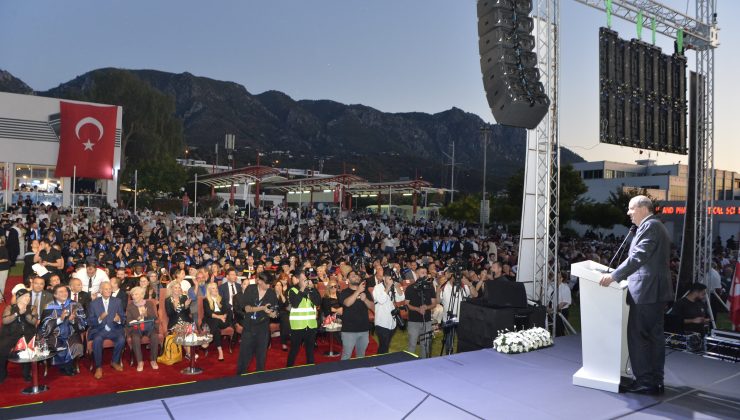 Cumhurbaşkanı Tatar, GAÜ Mezuniyet Töreni’ne katıldı