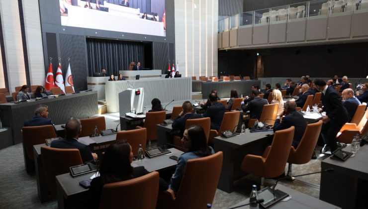 Meclis Genel Kurulu toplandı