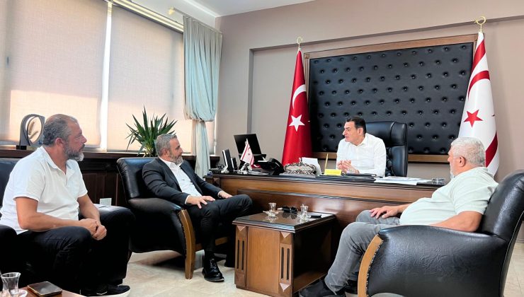 İçişleri Bakanı Oğuz, Avcılık Federasyonu’nu kabul etti