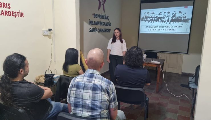 Bağımsızlık Yolu Örgüt Okulu’nda “Sosyalist Feminizm” eğitimi verildi