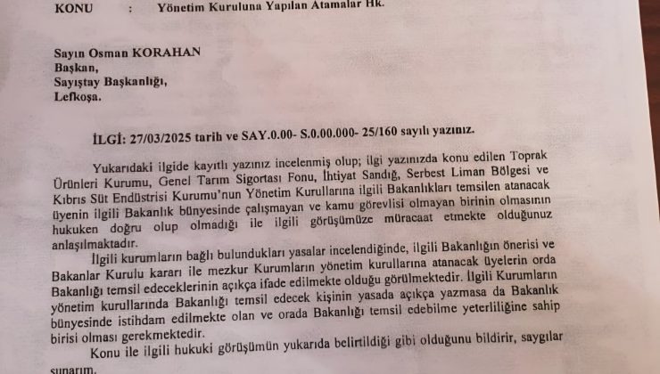 HÜKÜMET ATAMALARI YASA DIŞI