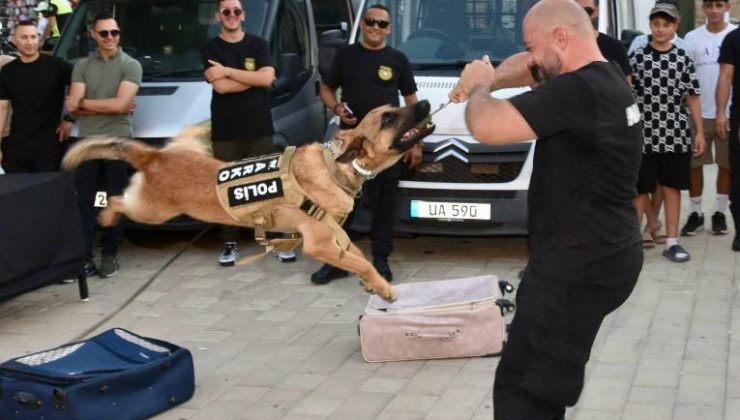 Suçluların korkulu rüyası “süper burun” dedektör köpekler her an göreve hazır…