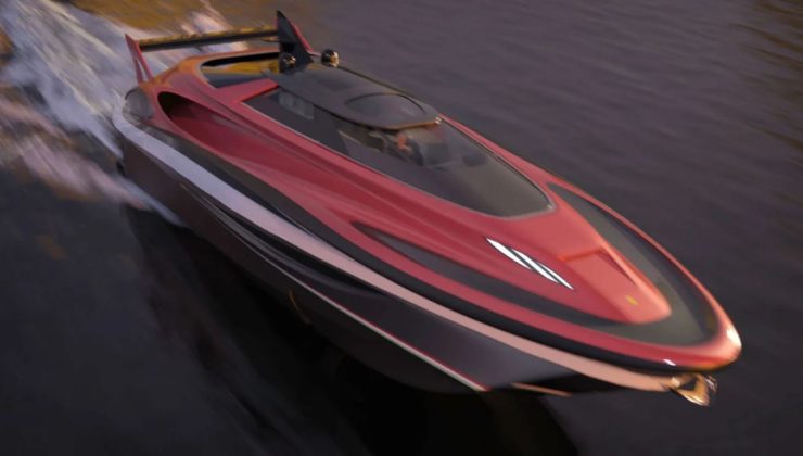 Ferrari Hypersail: Geleceğin sürdürülebilir yarış yatı 2026’da denizle buluşcak