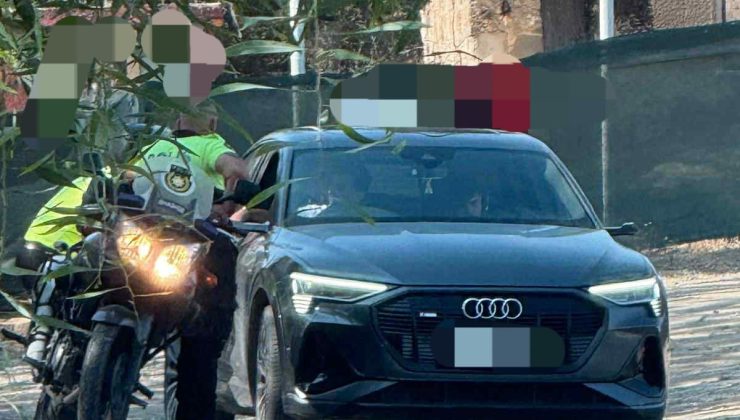 Lefkoşa’da kaçak taksicilik yapan sürücüye suçüstü