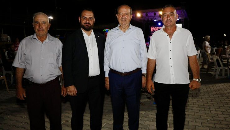 Cumhurbaşkanı Ersin Tatar, 8. Doğancı Karpuz Kültür ve Sanat Festivali’ne katıldı