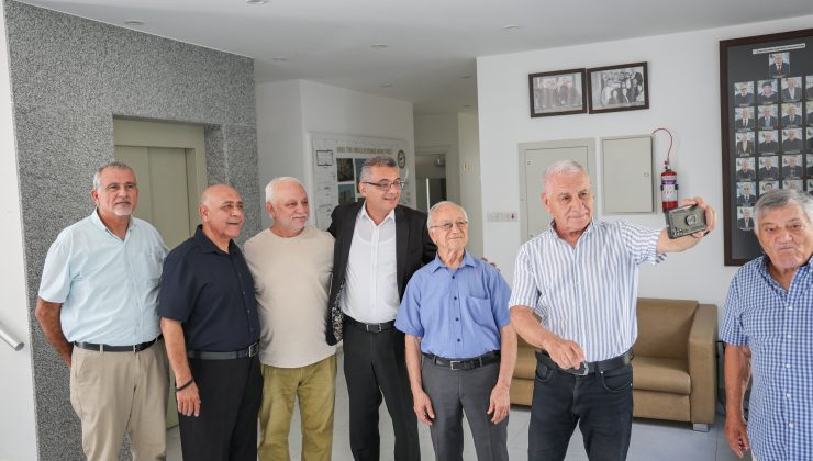 Erhürman Kıbrıs Türk Emekliler Derneği’ni ziyaret etti