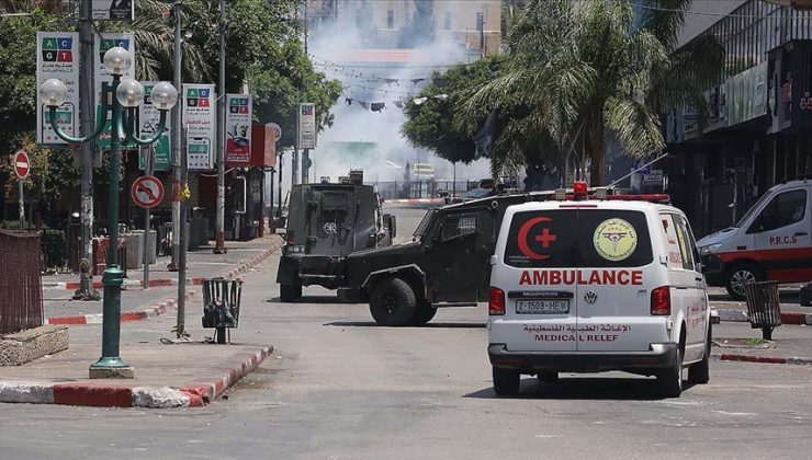 İsrail ordusunun Batı Şeria’daki baskınlarında 24 Filistinli yaralandı