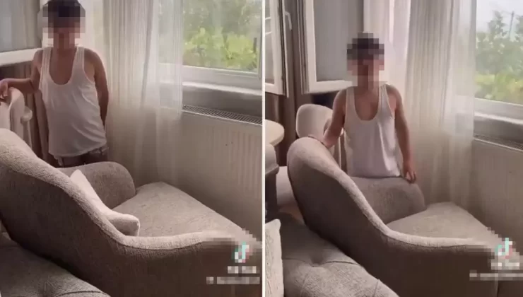 Bir anne evladına böyle şaka yapar mı?
