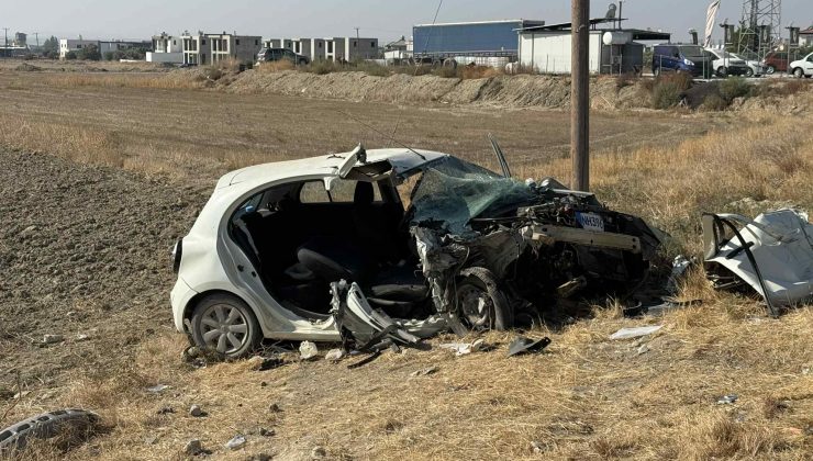 Yine kaza yine ölüm: Bir kişi yaşamını yitirdi
