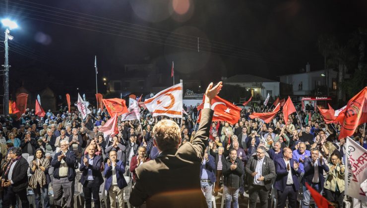Erhürman, İskele’de konuştu: “İskele karar verdiyse memleket karar vermiştir, bu iş bitmiş demektir”