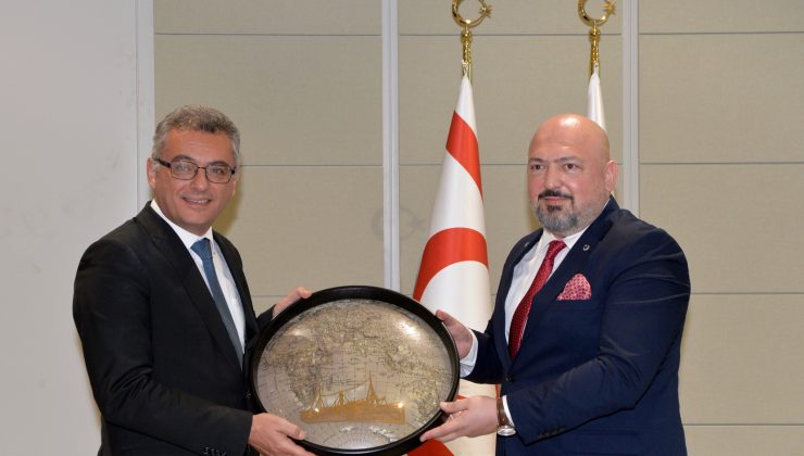 Cumhurbaşkanı Erhürman, Tüm Üst Yöneticiler Derneği’ni kabul etti