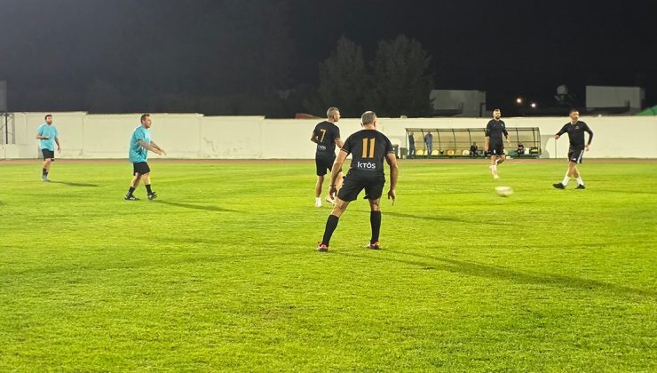 KTÖS ve POED, Güzelyurt’ta dostluk maçı yaptı