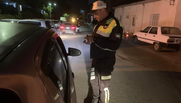 Trafik denetimlerinde 13 alkollü sürücü rapor edildi