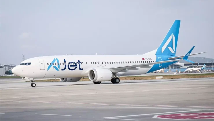 AJet’in Yeni Uçağı İstanbul’a Ulaştı