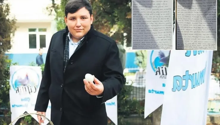 Tosuncuk lakapli Mehmet Aydın cezaevinden mektup gönderdi!