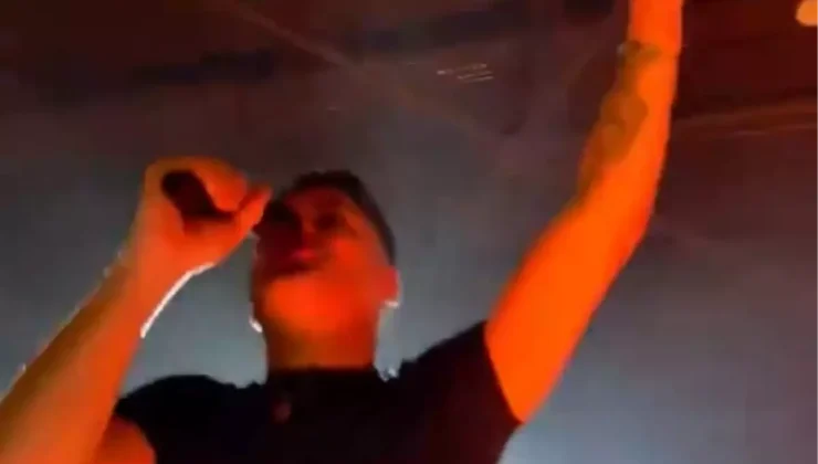 Ünlü şarkıcı Emircan İğrek konserde çıldırdı: Bak gerçekten tekme atarım.