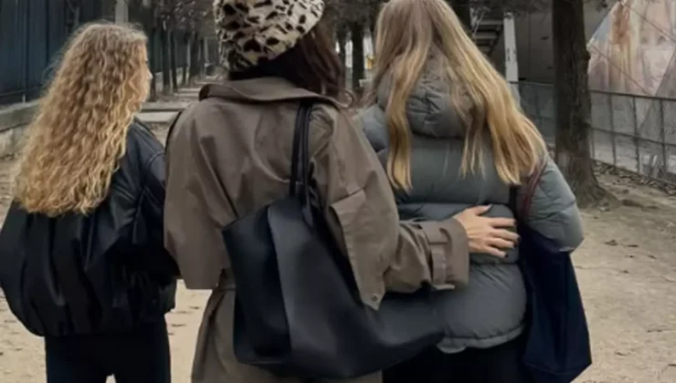 Yasemin Ergene’nin kızları Paris’te göz kamaştırdı