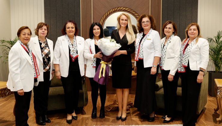 Nilden Bektaş Erhürman, Girne Özgürada Lions Kulübü ile görüştü