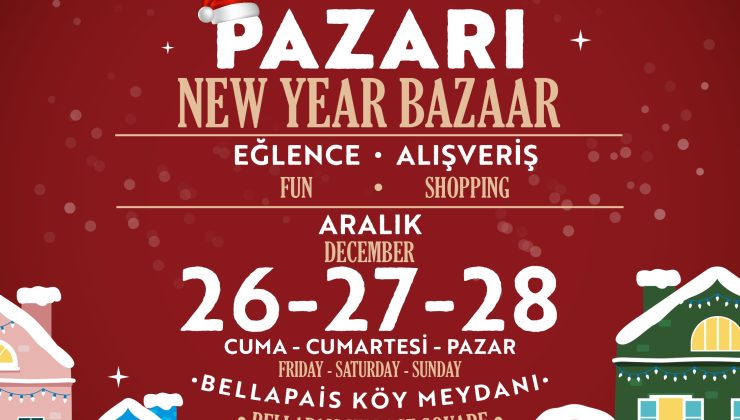 Yeni Yıl Pazarı 26, 27 ve 28 Aralık’ta Bellapais’te kuruluyor