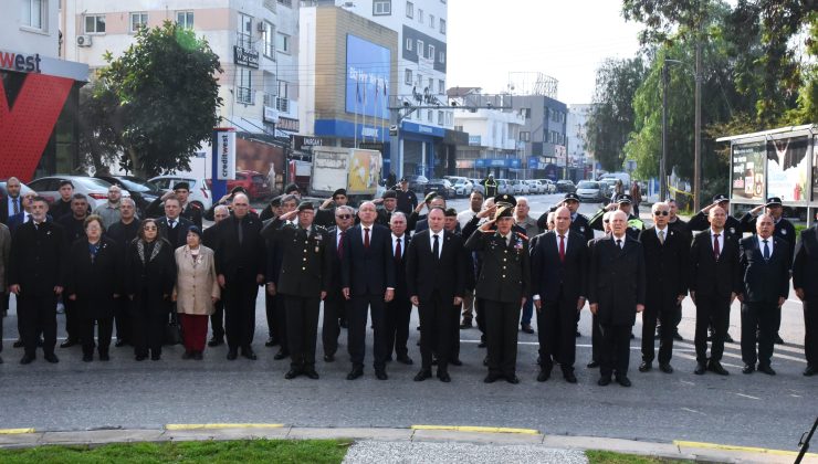 Küçük Kaymaklı şehitleri düzenlenen törenle anıldı
