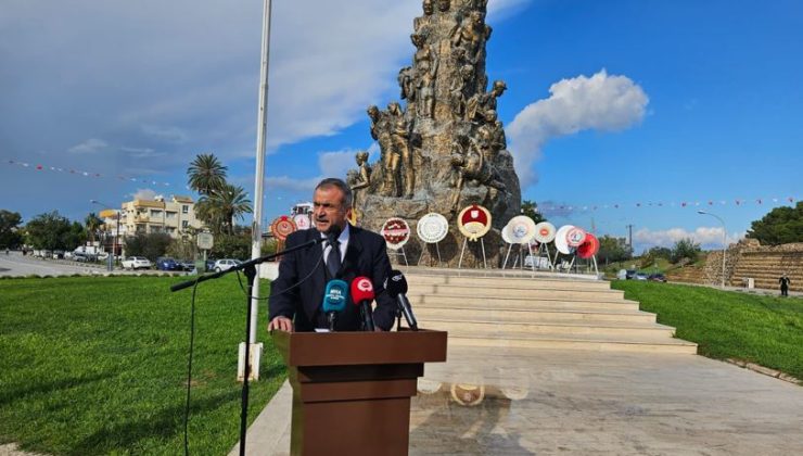 Mağusa’ya gazi ünvanı verilişinin yıldönümü kutlandı