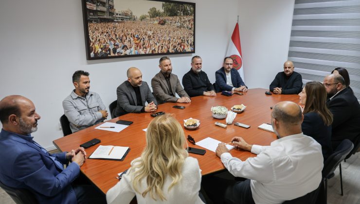 CTP, KTÖS heyetiyle bir araya geldi