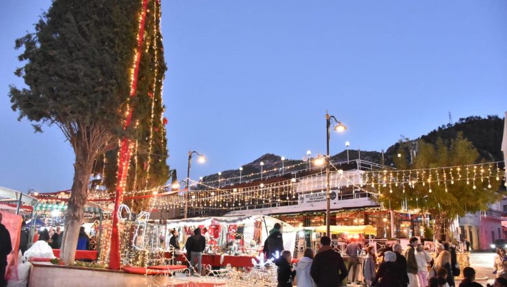 Bellapais’te Yeni Yıl Pazarı’nın ilk günü geride kaldı