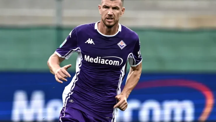 Bavulunu topladı! Edin Dzeko, Fiorentina’dan ayrılıyor