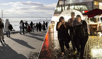 Meteoroloji’den yeni uyarı: Önce bahar havası, sonra yağış!