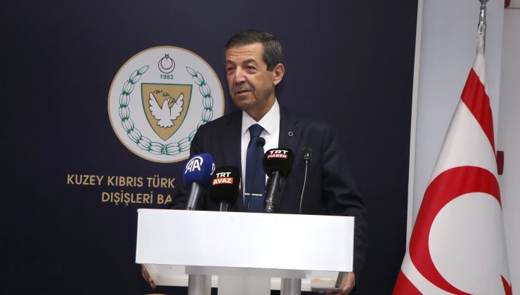 Dışişleri Bakanı Ertuğruloğlu: “AB, Rumların sözcüsü durumundadır