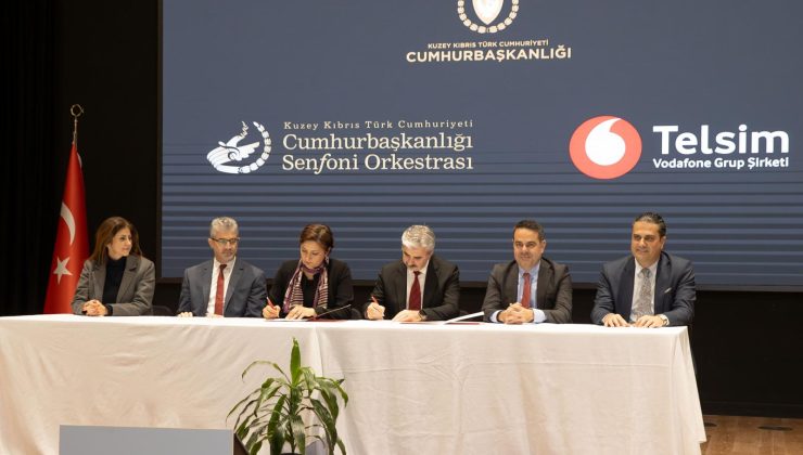 Cumhurbaşkanlığı Senfoni Orkestrası ile Telsim arasında iletişim sponsorluğu protokolü imzalandı