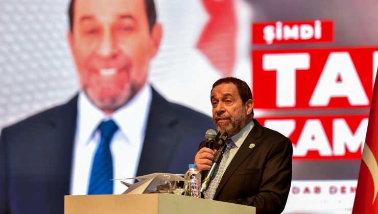 TAM Parti 1. Olağan Kurultayı yapıldı… Tek adaylı kurultayda Genel Başkan Serdar Denktaş